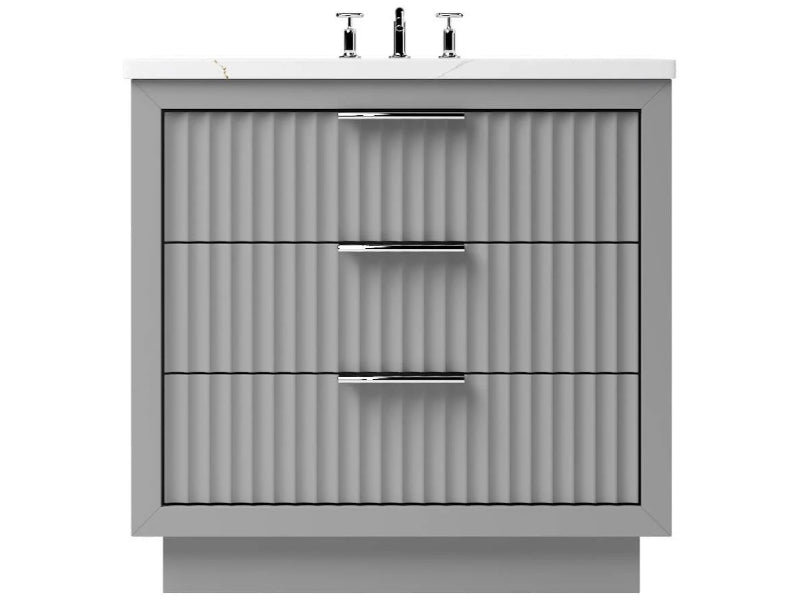 Vanderloc LeCrieú Three Drawer Single Bathroom Vanity