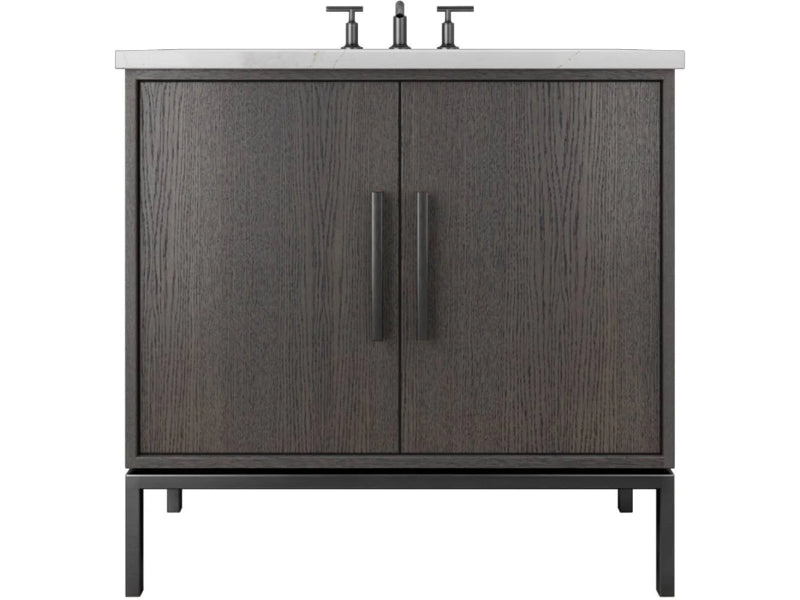 Vanderloc Rift White Oak Single Bath Vanity