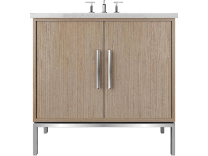 Vanderloc Rift White Oak Single Bath Vanity