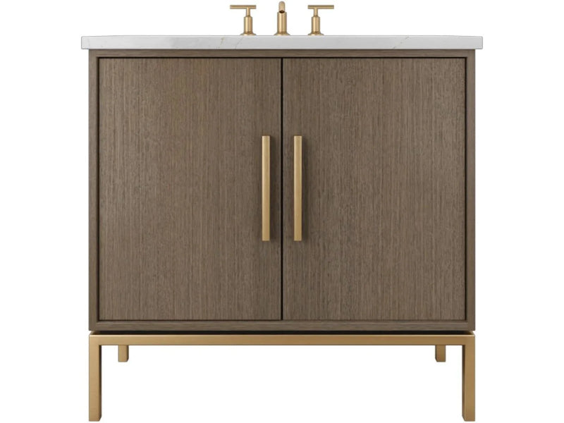 Vanderloc Rift White Oak Single Bath Vanity