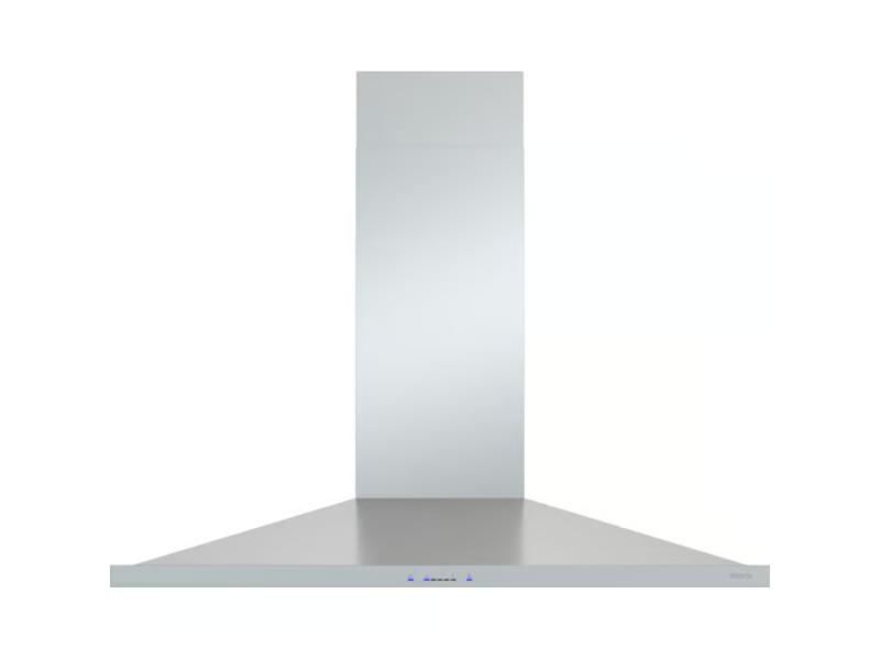 Zephyr Anzio Wall Mount Chimney Hood – 600 CFM – Stainless Steel & Black Stainless