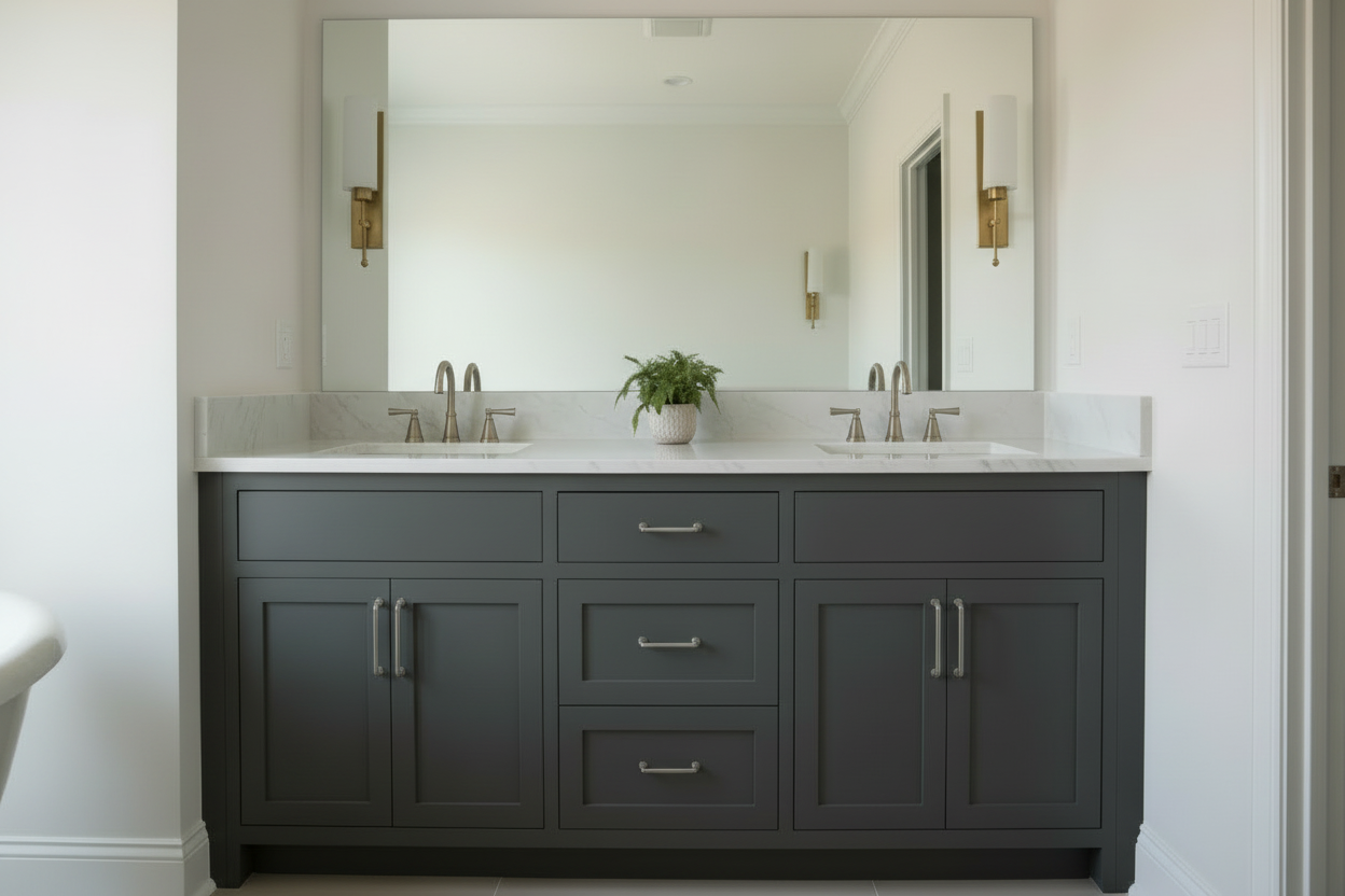 Zoomed-in vanity view