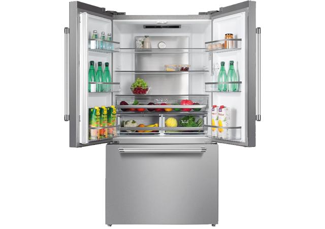 Forza 36" French Door Refrigerator / Freezer with Ice maker - Stainless Steel