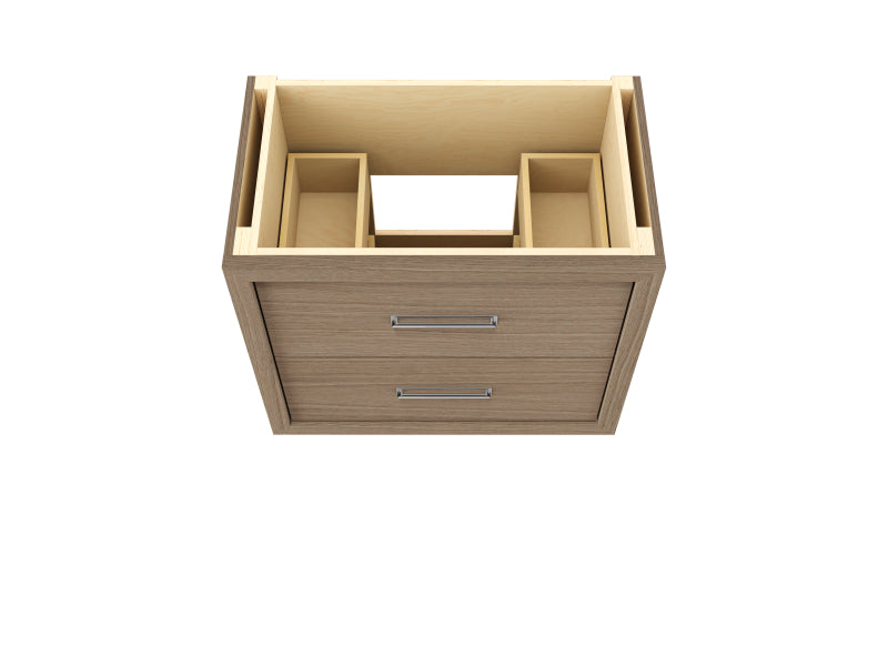 Vanderloc Avalon Two Drawer Single Bathroom Vanity