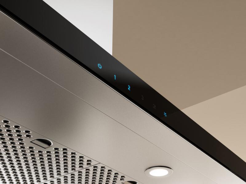 Elica Maggiore Island Hood 600 CFM – Stainless Steal