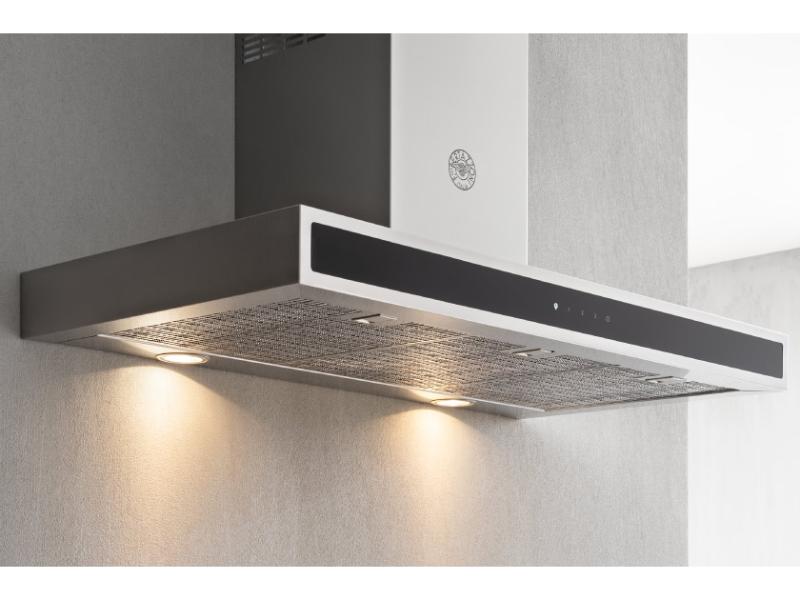 Bertazzoni Professional Series Glass Front Wall Mount - 600 CFM - Stanless Steel