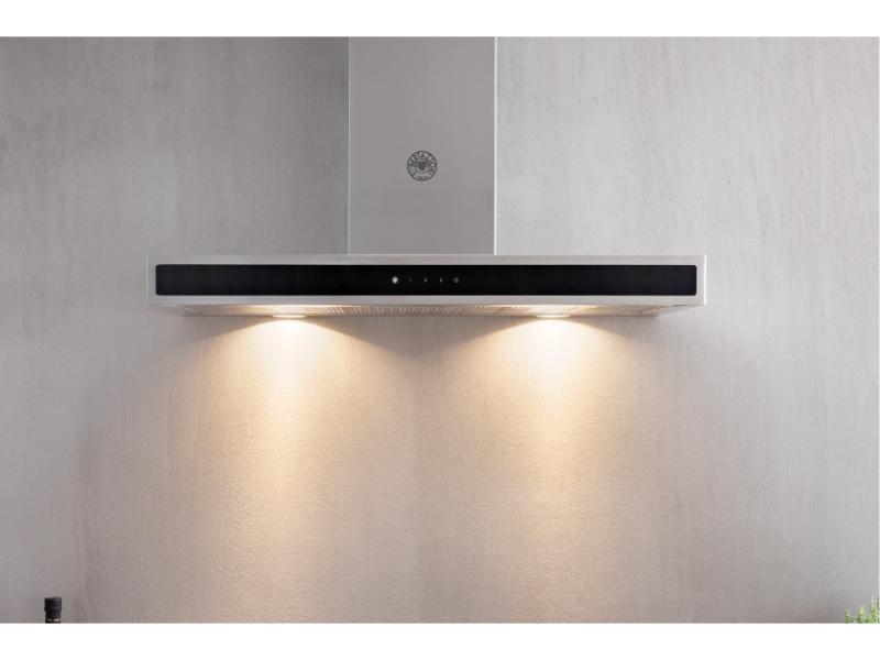 Bertazzoni Professional Series Glass Front Wall Mount - 600 CFM - Stanless Steel