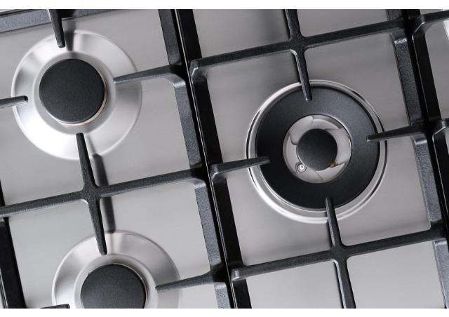 Bertazzoni Professional Series 30" Front Control Cooktop: Gas - Stainless Steel