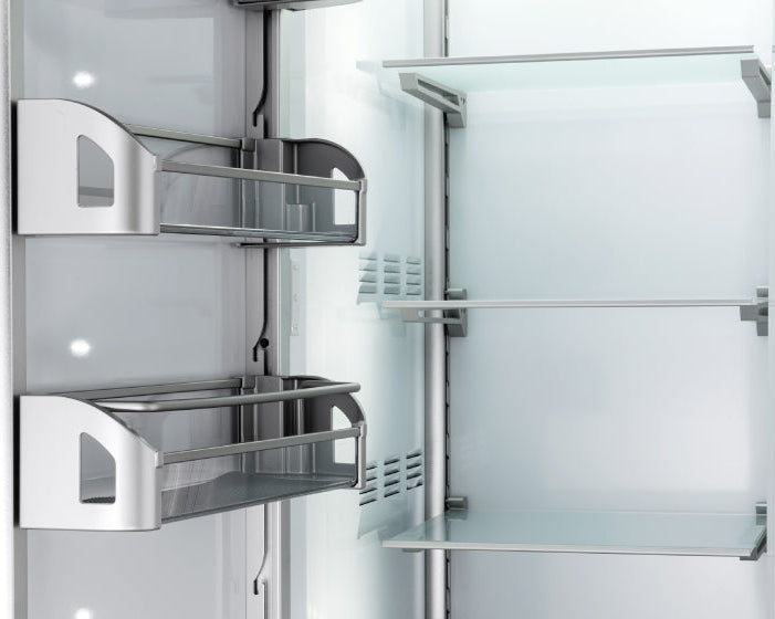 Bertazzoni Professional T-Series 30" Built-In Column Refrigerator - Stainless Steel, Carbonio, & Panel Ready - Right or Left Hinge