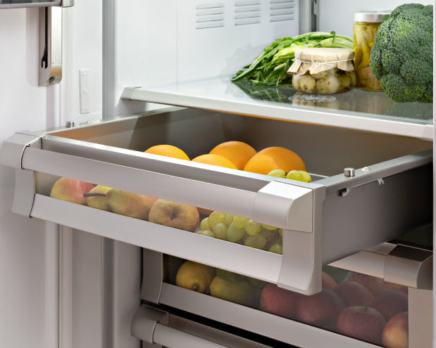 Bertazzoni Professional T-Series 30" Built-In Column Refrigerator - Stainless Steel, Carbonio, & Panel Ready - Right or Left Hinge