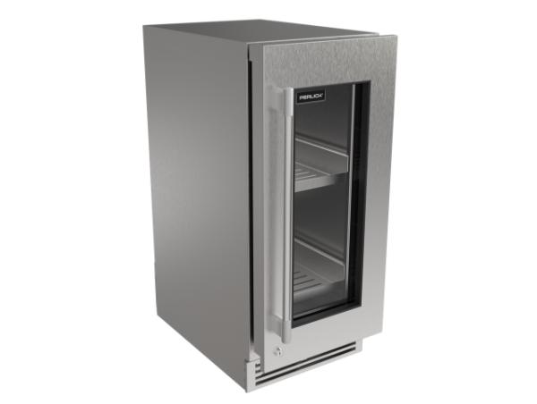 Perlick G5 Luxe 15" Glass Door Refrigerator – Indoor/Outdoor Rated - Panel Ready