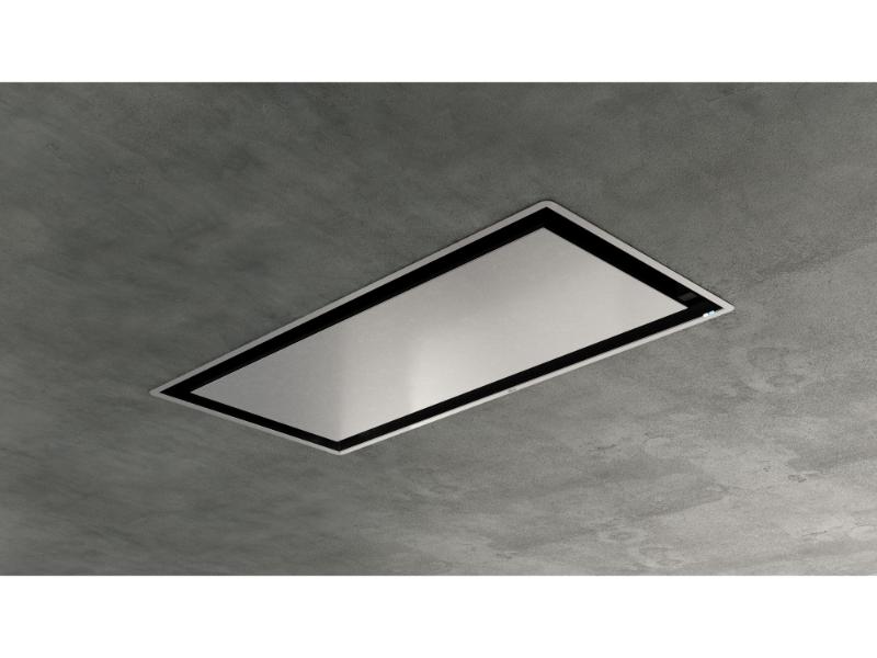 Elica Cielo Ceiling Mount - 600 / 1200 CFM – Stainless Steel & White