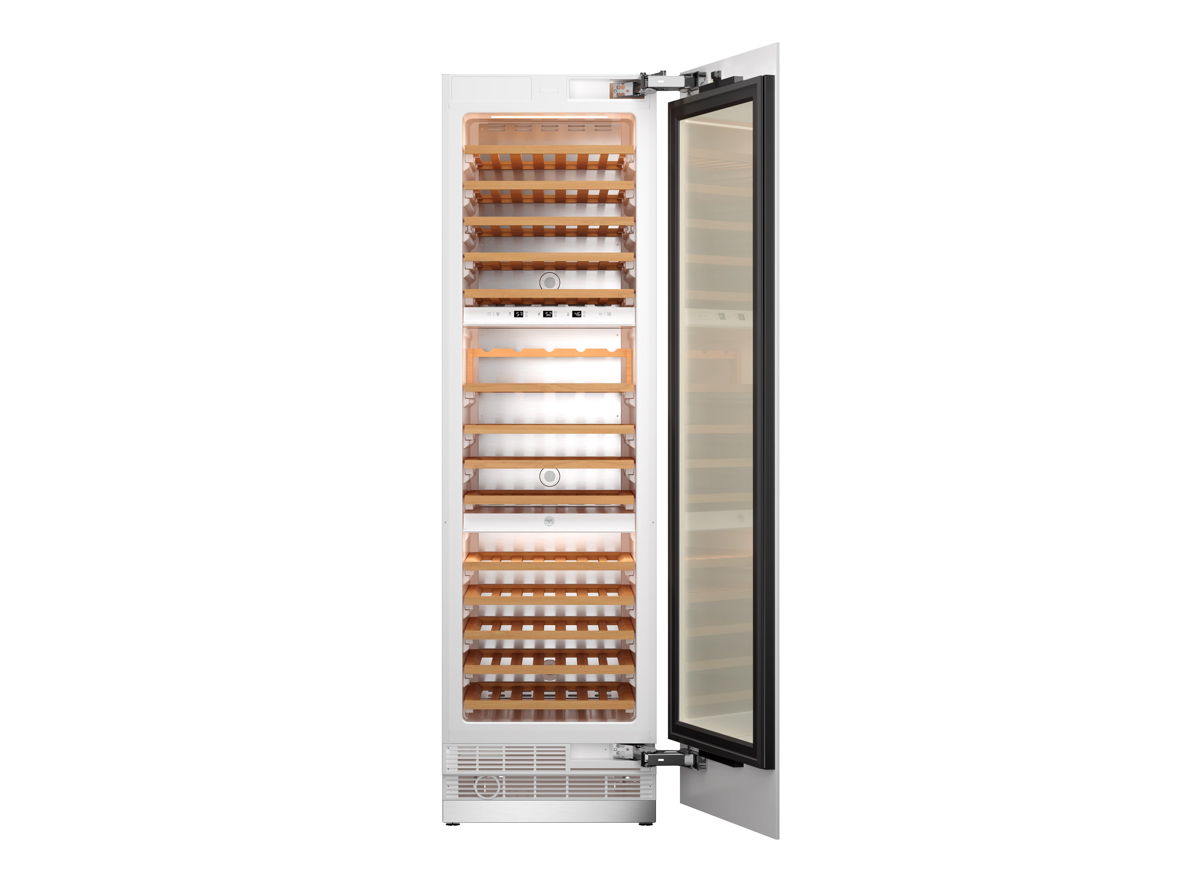 Bertazzoni Professional V Series 24" Built-In Wine Column Panel Ready - Reversible Door