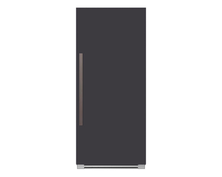 Bertazzoni Professional T-Series 36" Built-In Column Refrigerator - Stainless Steel, Carbonio, & Panel Ready - Right or Left Hinge