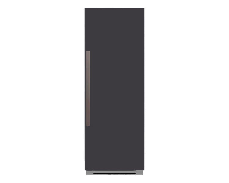 Bertazzoni Professional T-Series 30" Built-In Column Refrigerator - Stainless Steel, Carbonio, & Panel Ready - Right or Left Hinge