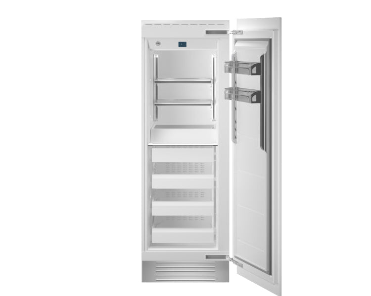 Bertazzoni Professional T Series 30" Built-In Freezer Column - Stainless Steel, Carbonio, & Panel Ready - Right or Left Hinge