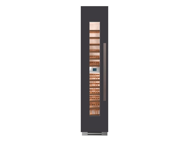 Bertazzoni Professional T Series 18" Built-In Wine Column - Stainless Steel & Carbonio - Right or Left Hinge
