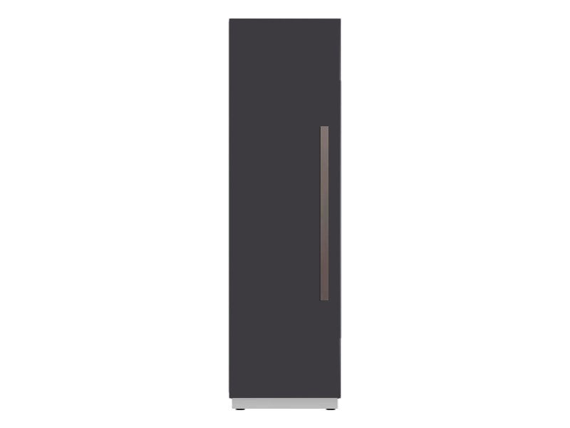 Bertazzoni Professional V-Series 24" Built-In Freezer Column with Ice Maker - Stainless Steel, Carbonio, & Panel Ready - Reversible Door