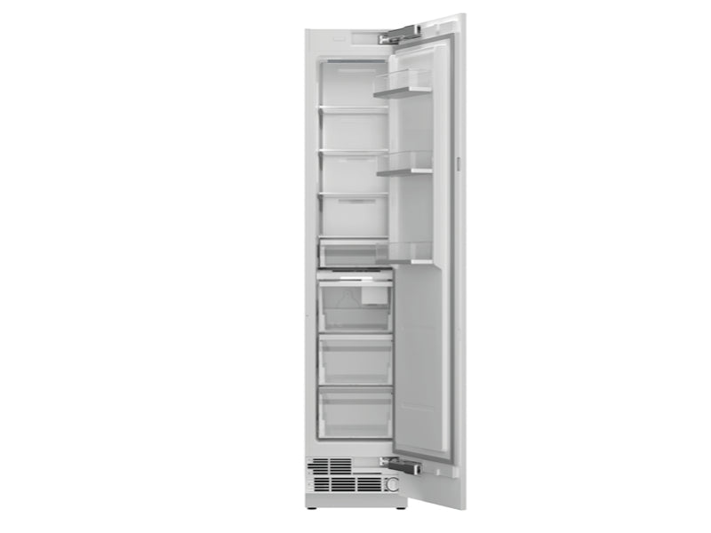 Bertazzoni Professional V-Series 18" Built-In Freezer Column with Ice Maker - Stainless Steel, Carbonio, & Panel Ready - Right or Left Hinge