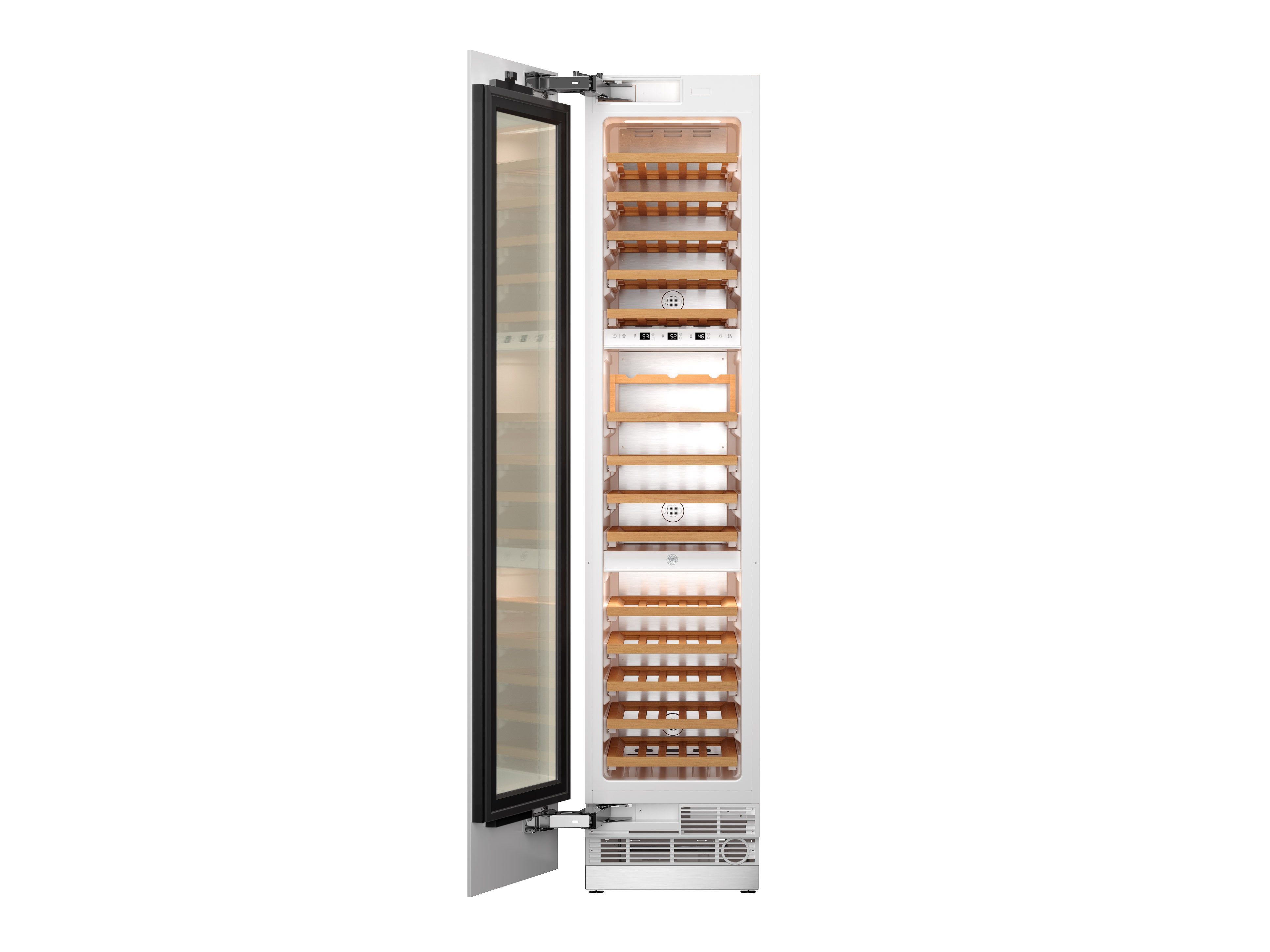 Bertazzoni Professional V Series 18" Built-In Wine Column Panel Ready - Right or Left Hinge