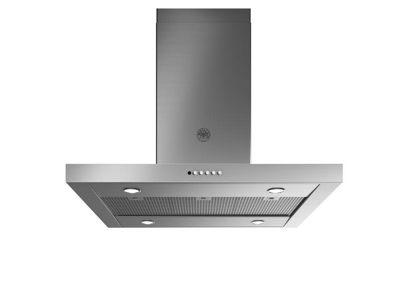 Bertazzoni Professional Series T-Shape Island Hood - 600 CFM - Stanless Steel