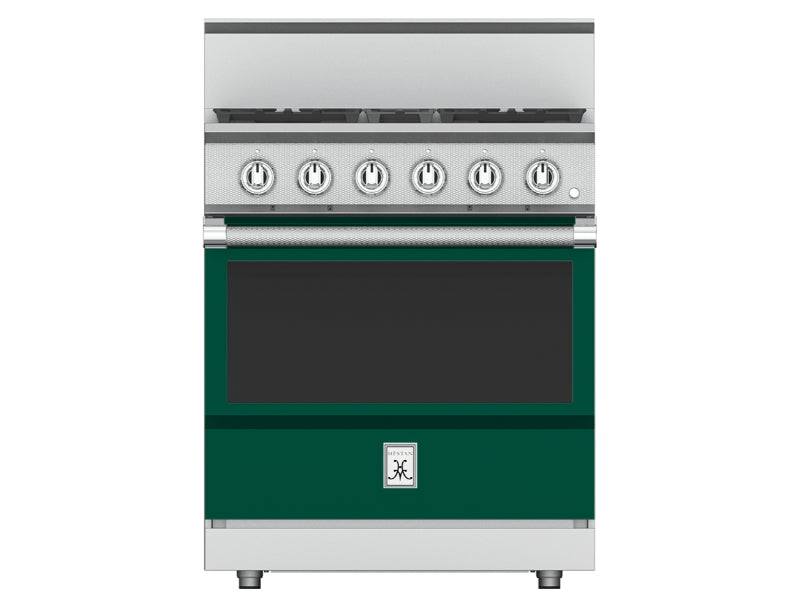 Hestan 30" Range  4 Burner — All Gas, Stainless Steel & Custom Colors