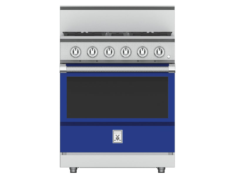 Hestan 30" Range  4 Burner — All Gas, Stainless Steel & Custom Colors