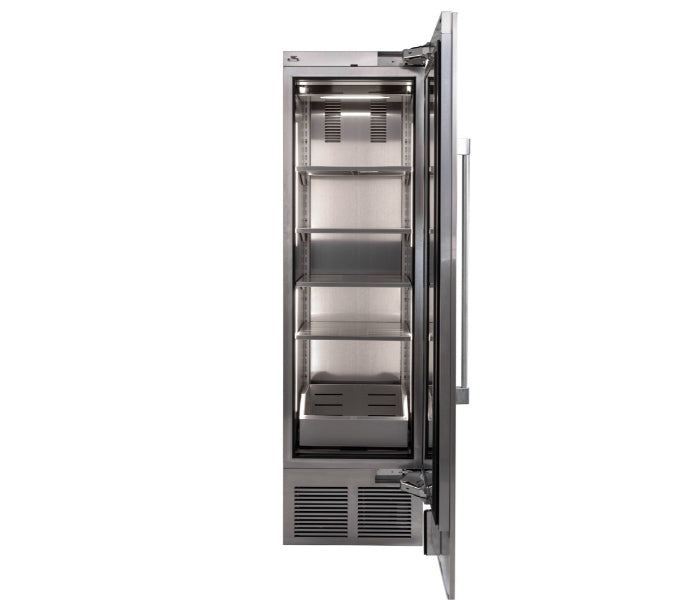 Perlick C-Series 24" Glass Door Single Zone Beverage Column – Indoor - Stainless Steel & Panel Ready - Right & Left Hinge