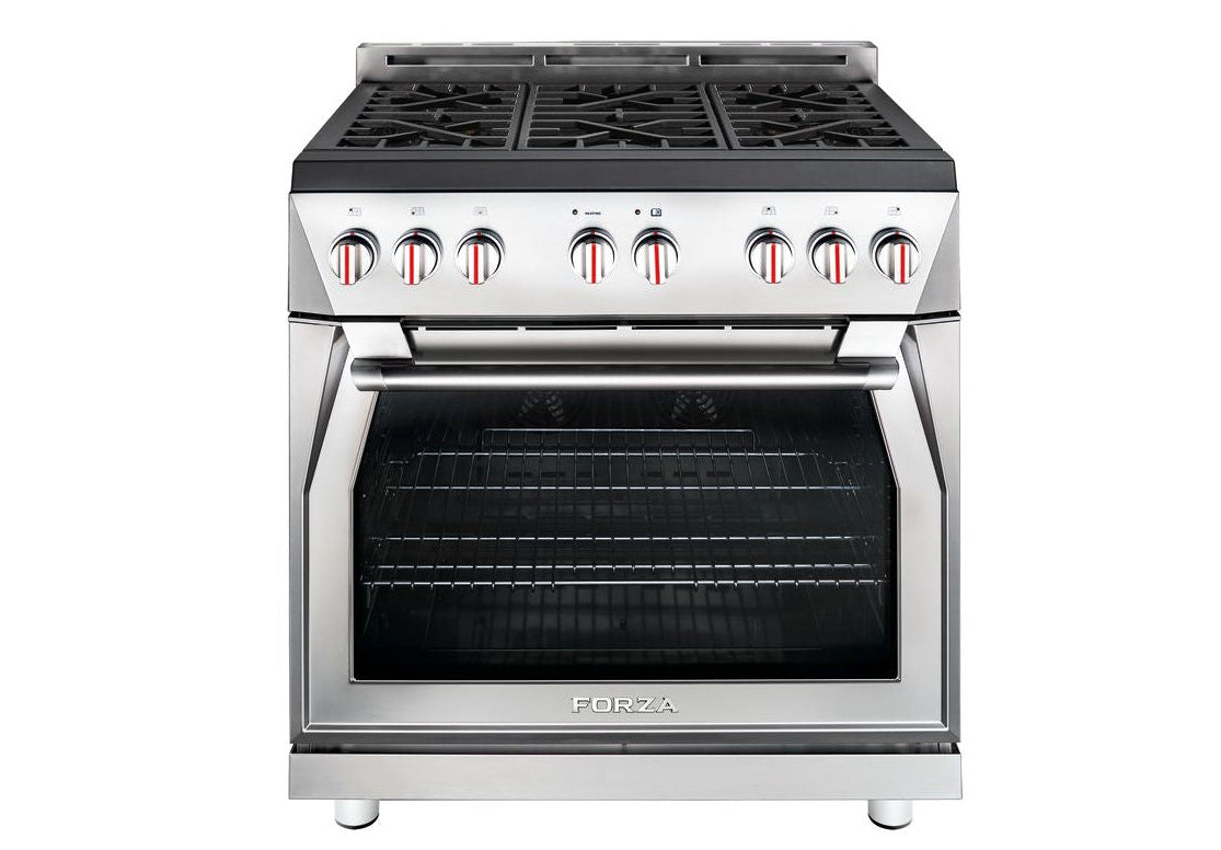 Forza 36" Range - Gas, Dual Fuel - Multiple Finishes