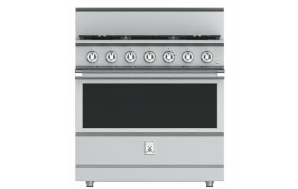 Hestan 36" Range — All Gas, Stainless Steel
