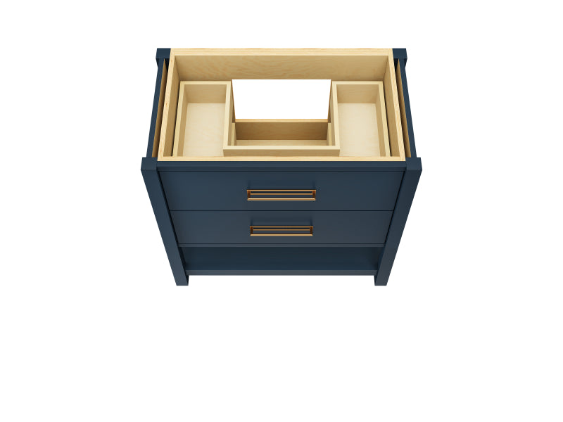 Vanderloc Kiawah Two Drawer Single Bathroom Vanity