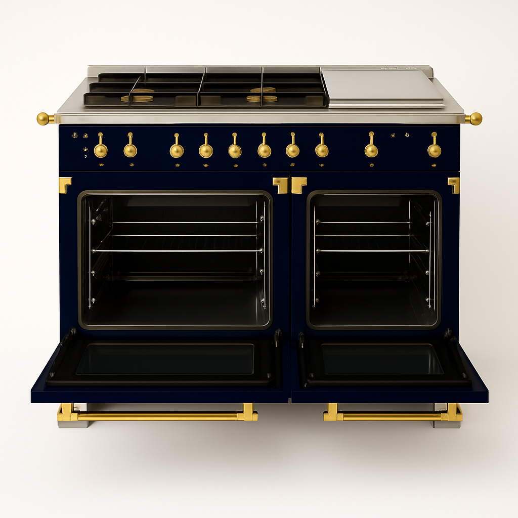 Royale Imperial Blue - 48" Dual-Fuel Range