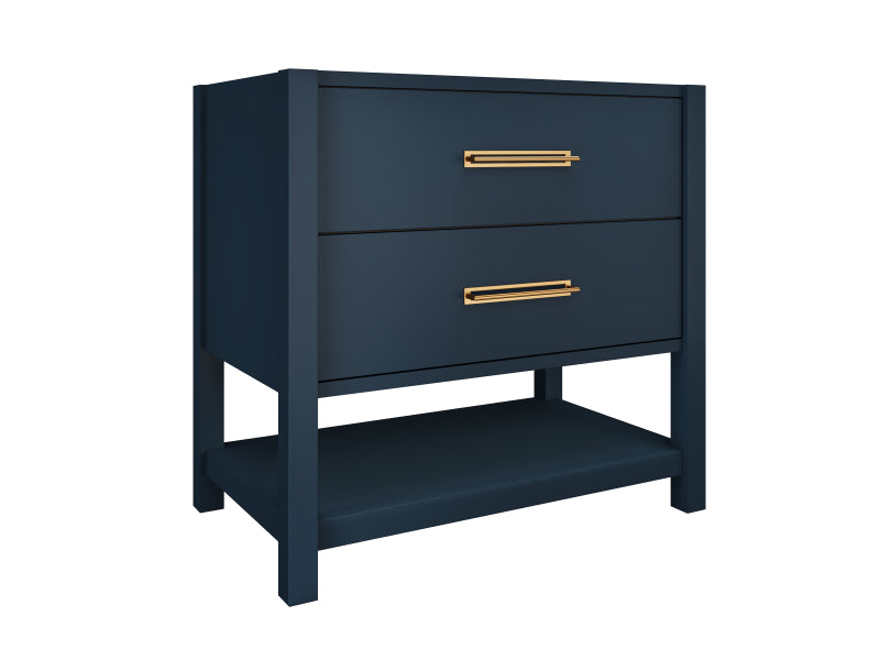 Vanderloc Kiawah Two Drawer Single Bathroom Vanity