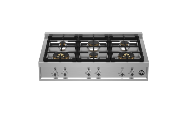 Bertazzoni Professional Series 36" Rangetop: Gas - Stainless Steel