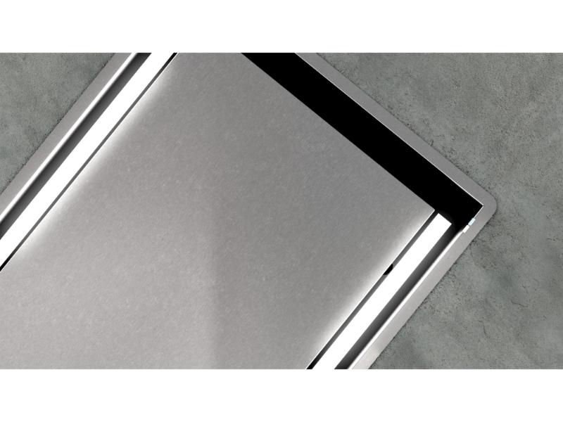 Elica Cielo Ceiling Mount - 600 / 1200 CFM – Stainless Steel & White
