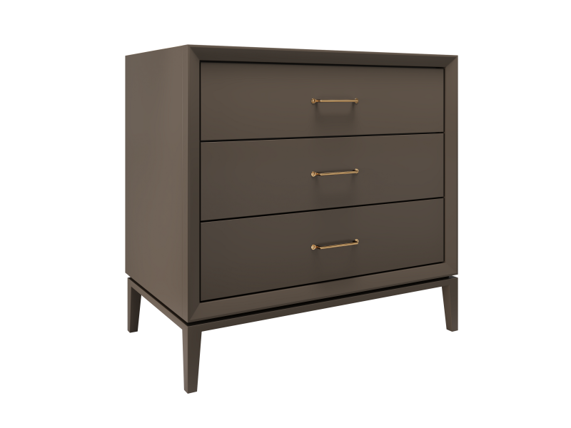 Vanderloc Alexandra Three Drawer Single Bathroom Vanity