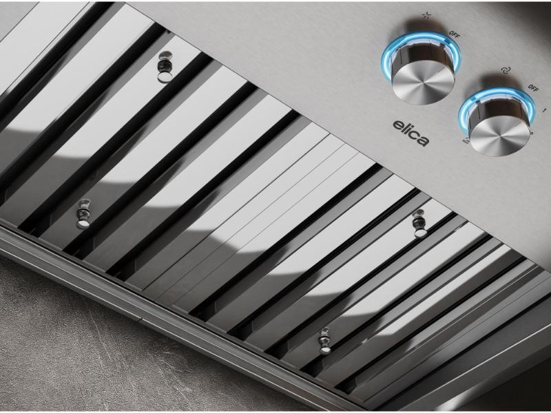 Elica Oristano Wall Mount Hood with Arezzo 600/1200 CFM Insert – Stainless Steel