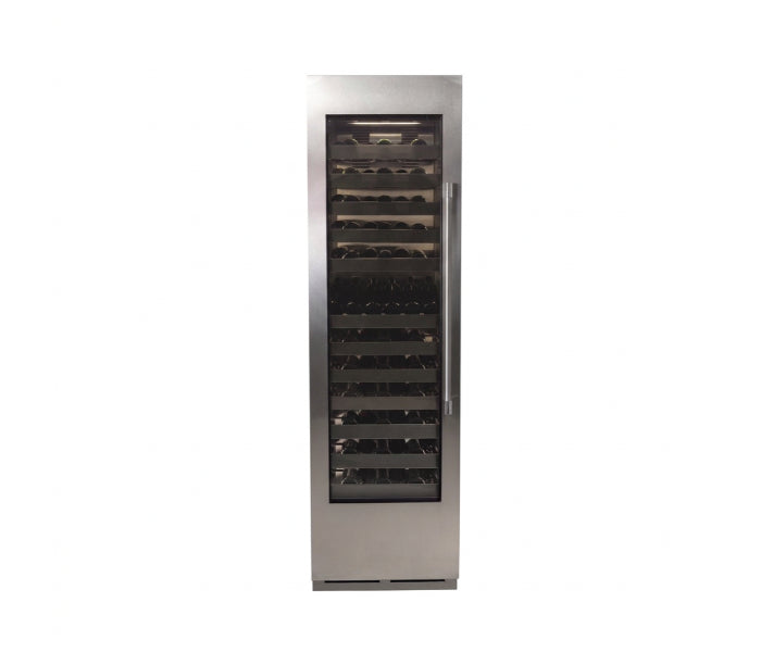 Perlick C-Series 24" Glass Door Single Zone Wine Column – Indoor - Stainless Steel & Panel Ready - Right & Left Hinge