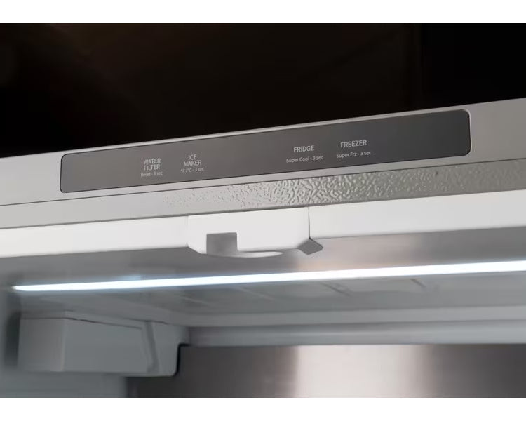 Bertazzoni Professional 36" Counter Depth Freestanding French Door Refrigerator with Ice Maker & Water Dispenser - Stainless Steel, & White