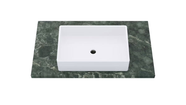 Vanderloc Silestone® Quartz Vanity Top - Single Vigo Centered Sink