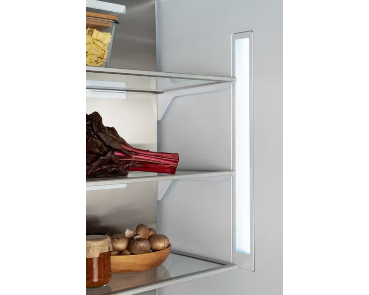 Bertazzoni Professional V-Series 30" Built-In Column Refrigerator With Internal Water Dispenser - Stainless Steel, Carbonio, & Panel Ready - Reversible Door