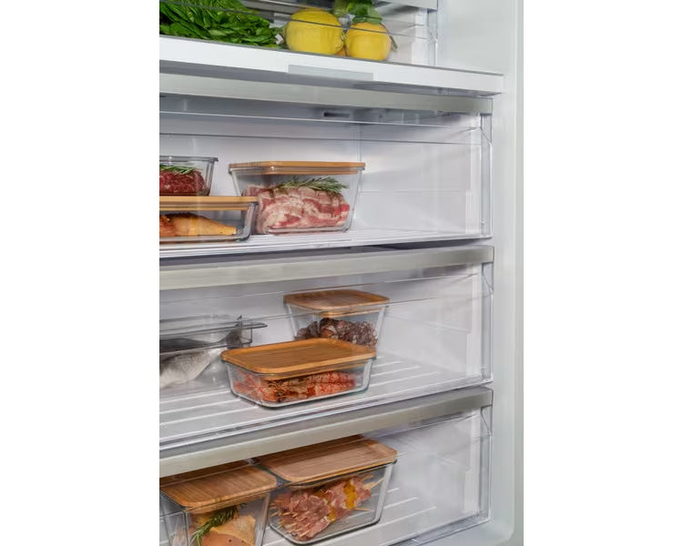 Bertazzoni Professional V-Series 30" Built-In Column Refrigerator With Internal Water Dispenser - Stainless Steel, Carbonio, & Panel Ready - Reversible Door