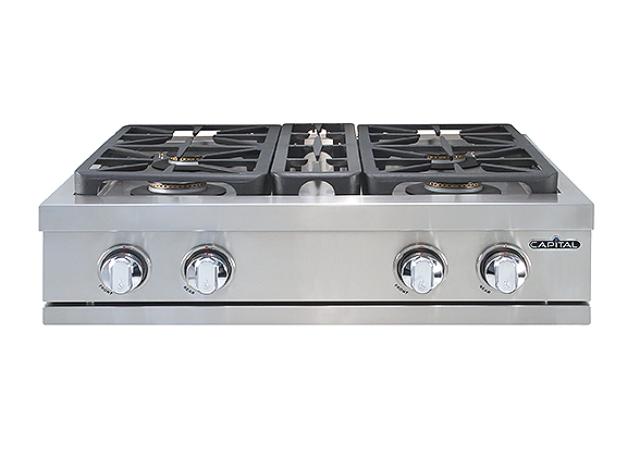 Capital 30" Rangetop - Gas - Stainless Steel