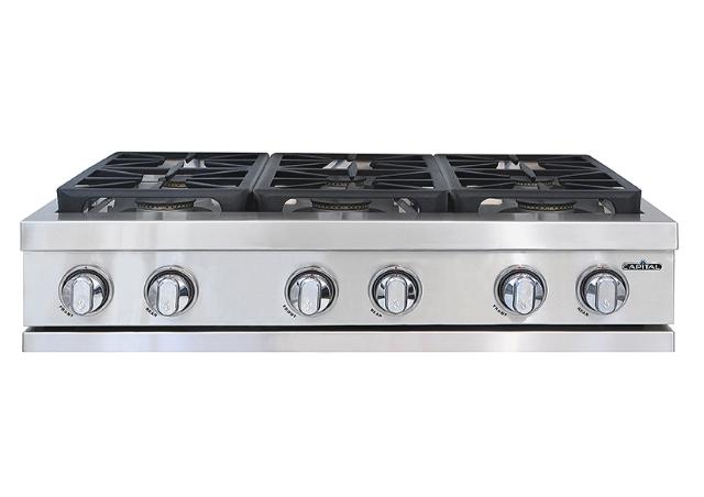 Capital 36" Rangetop - Gas - Stainless Steel
