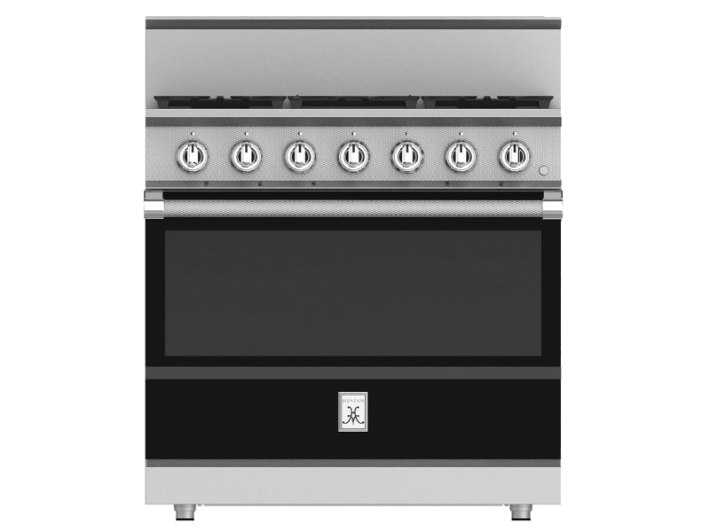Hestan 36" Range  5 Burner — All Gas, Stainless Steel & Custom Finishes