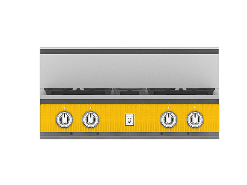 Hestan 30" Rangetop 4 Burner — All Gas, Stainless Steel & Custom Finishes