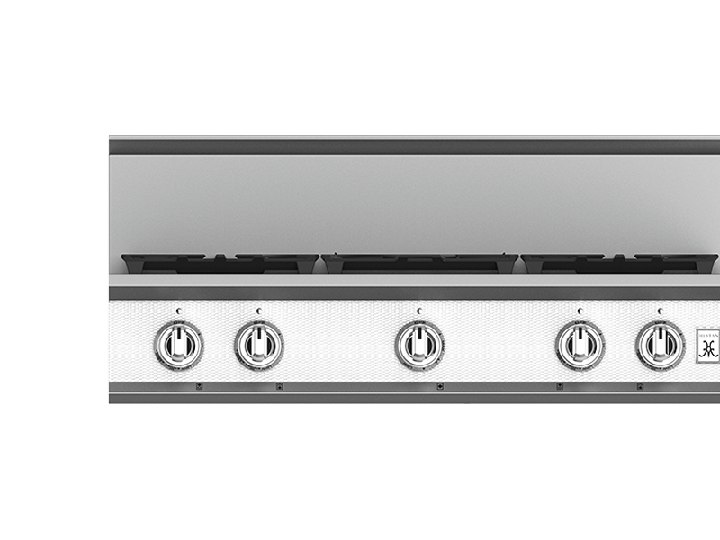 Hestan 36" Rangetop 5 Burner — All Gas, Stainless Steel & Custom Finishes