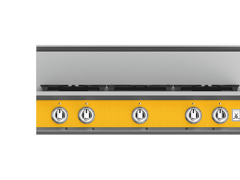 Hestan 36" Rangetop 5 Burner — All Gas, Stainless Steel & Custom Finishes