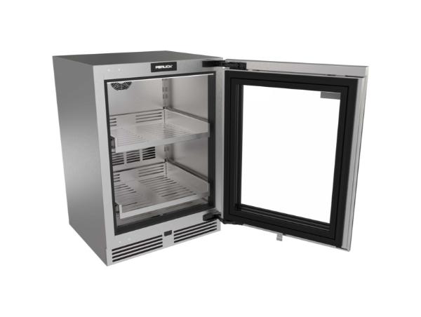 Perlick G5 Luxe 24" Glass Door Refrigerator – Indoor/Outdoor Rated - Panel Ready