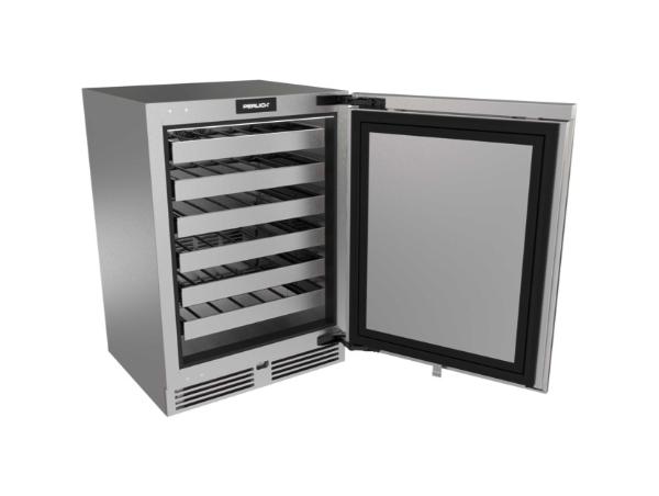 Perlick G5 Luxe 24" Solid Door Wine Reserve – Indoor/Outdoor Rated - Panel Ready